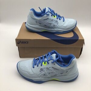 ASICS Gel-Renma Womens Light Blue Coast Tennis Court Shoes Sneakers‎ Size 6.5